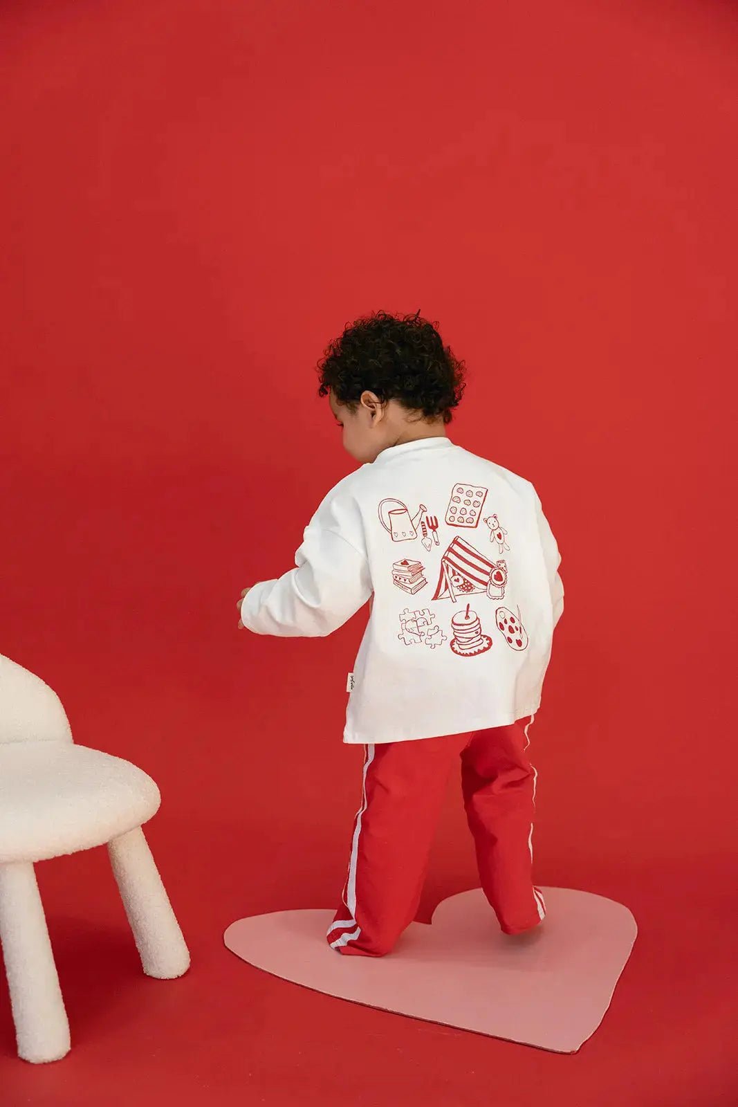 Homebody Long Sleeve - White - MYLA JANE