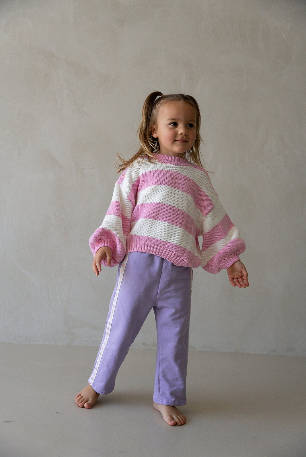 Chunky Oversized Knit Jumper - Candy Pink - MYLA JANE