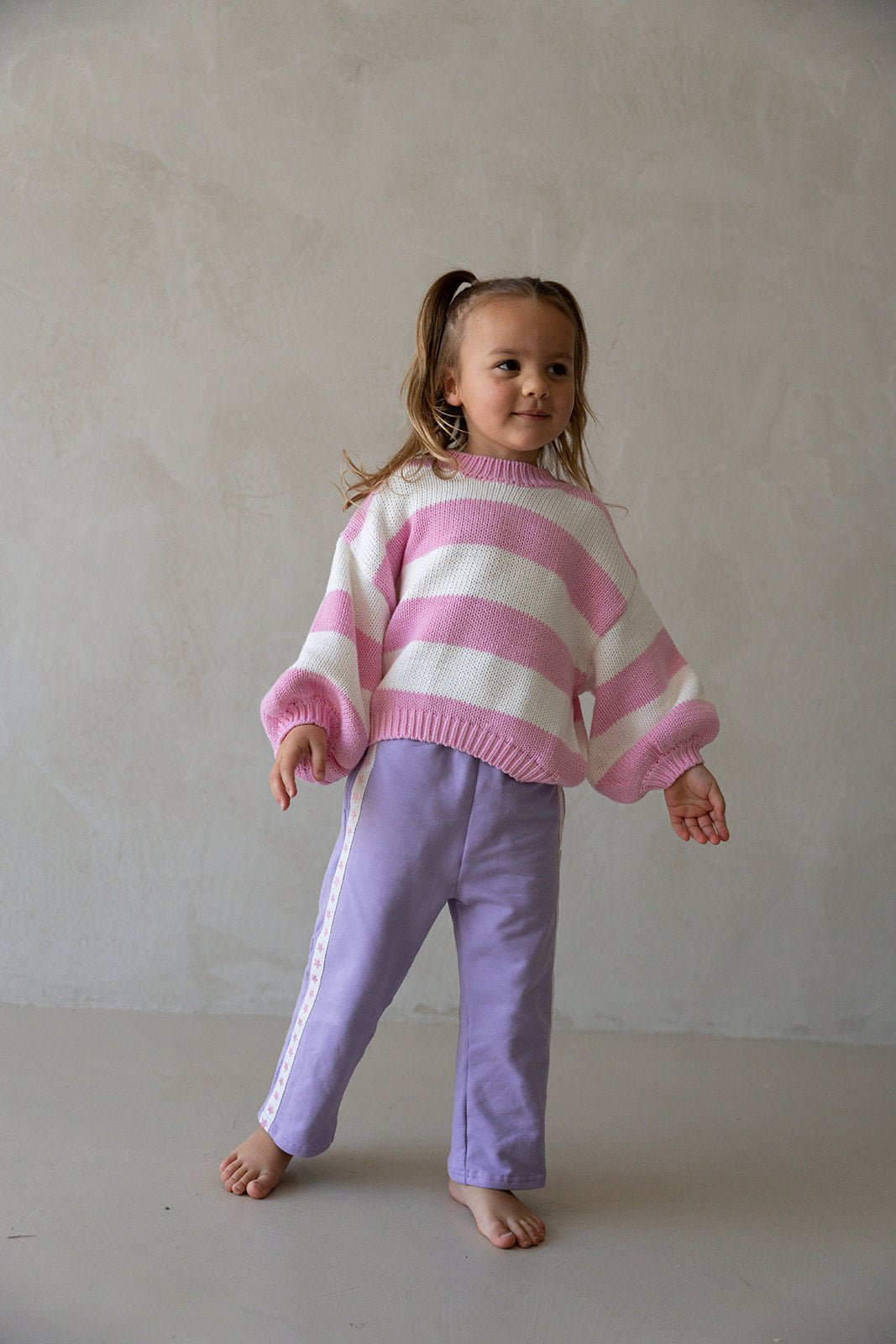 Chunky Oversized Knit Jumper - Candy Pink - MYLA JANE