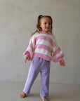 Chunky Oversized Knit Jumper - Candy Pink