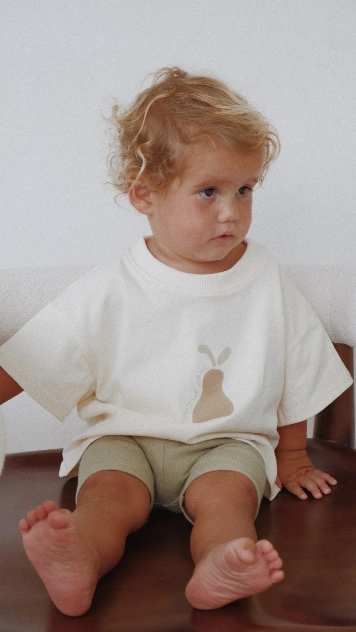 La Fruta Pear Oversized Tee - MYLA JANE