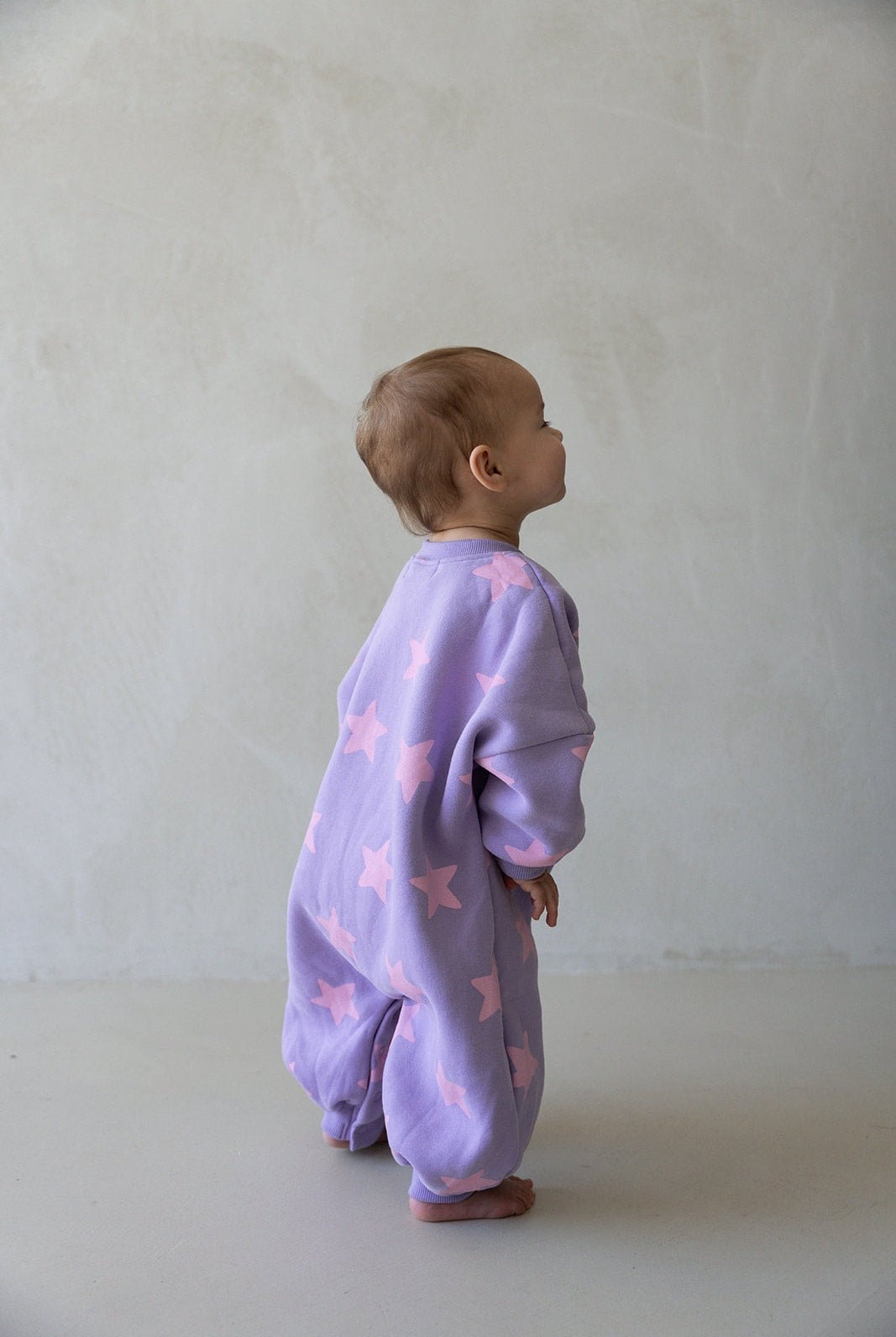 Star Romper - Lilac/Candy Pink - MYLA JANE