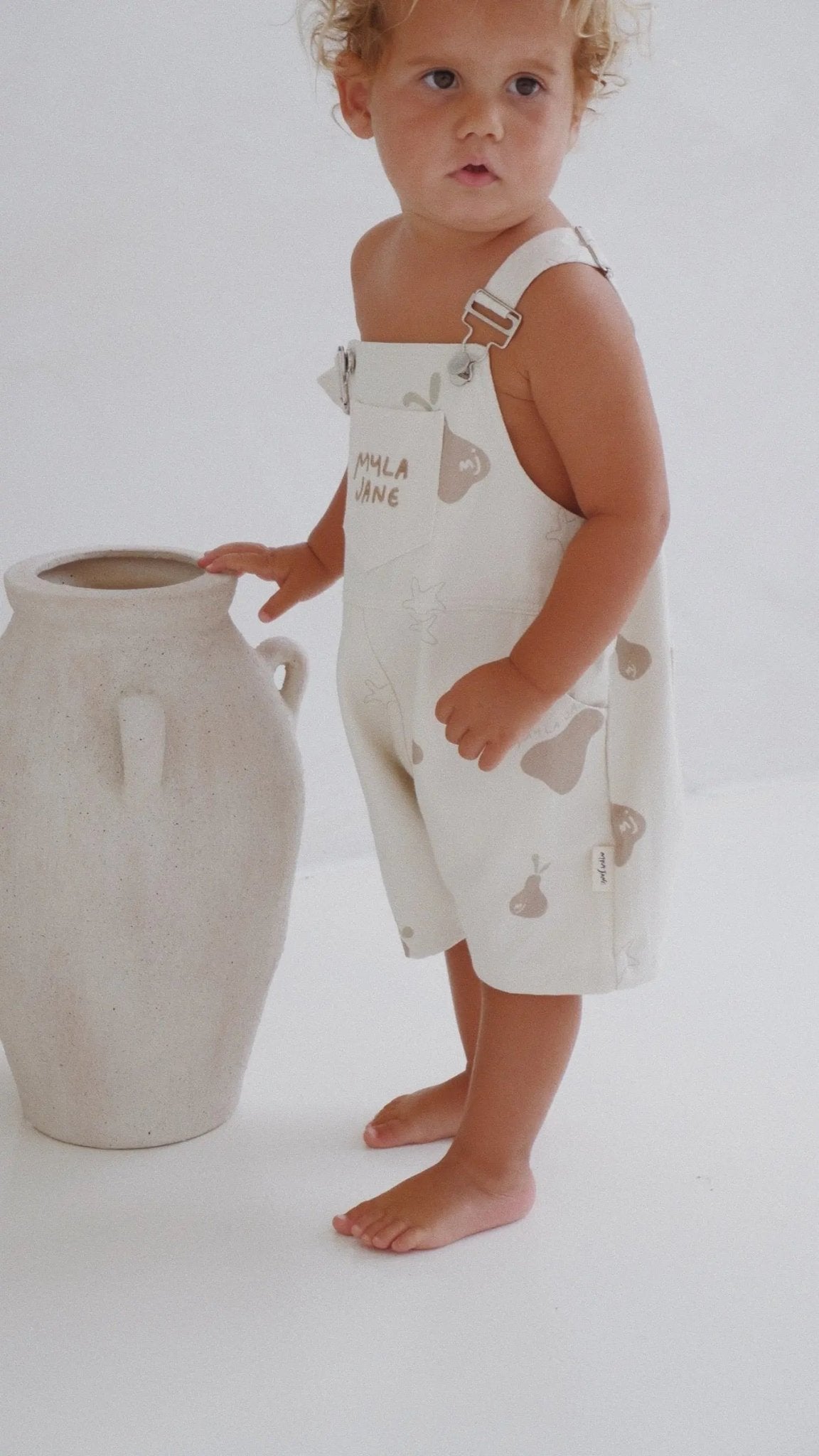 La Fruta Pear Overalls - MYLA JANE