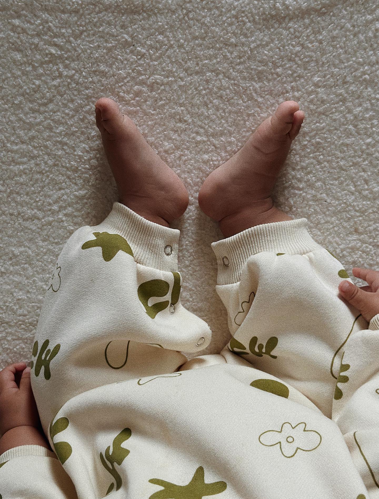 MJ Fleecey Romper - Forest
