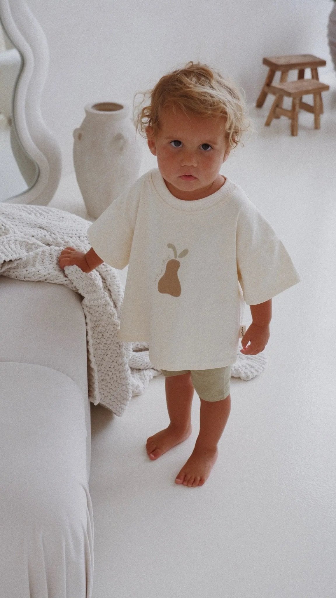 La Fruta Pear Oversized Tee - MYLA JANE