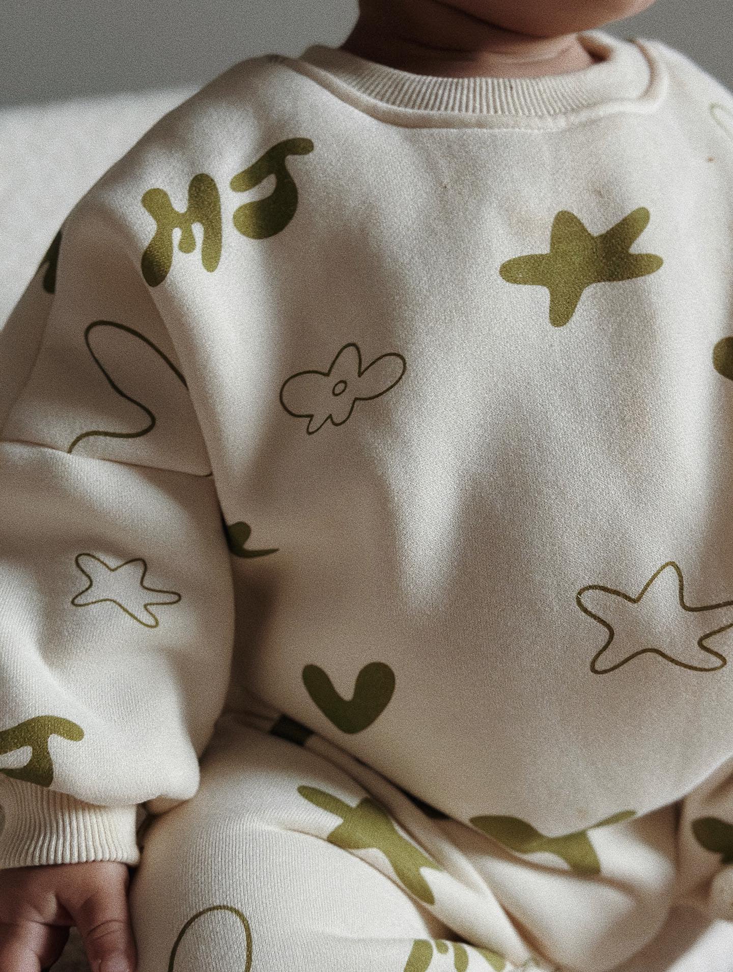 MJ Fleecey Romper - Forest