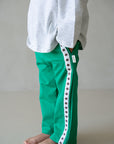 Star Pants - Emerald/Chocolate