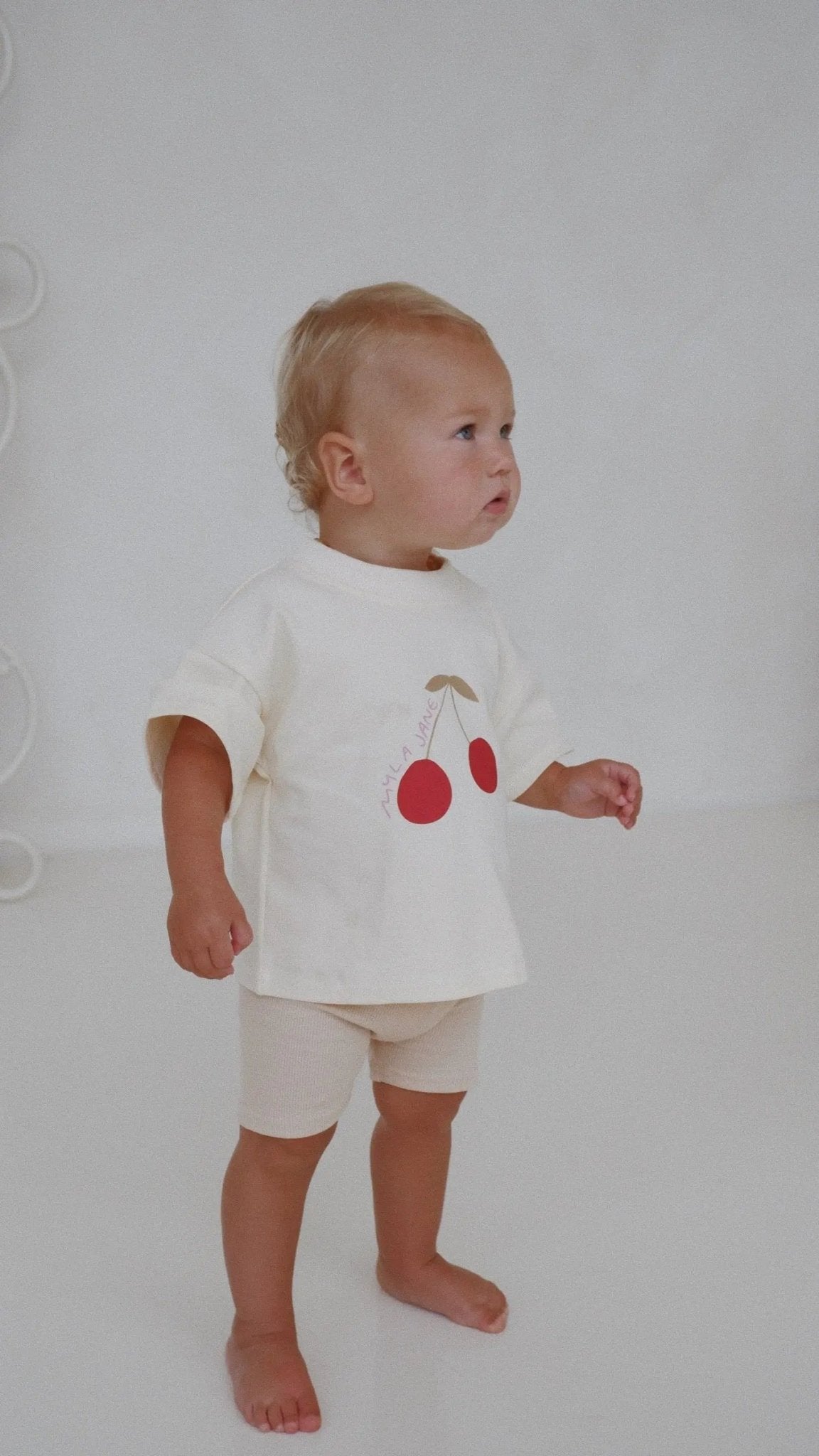 La Fruta Cherry Oversized Tee - MYLA JANE