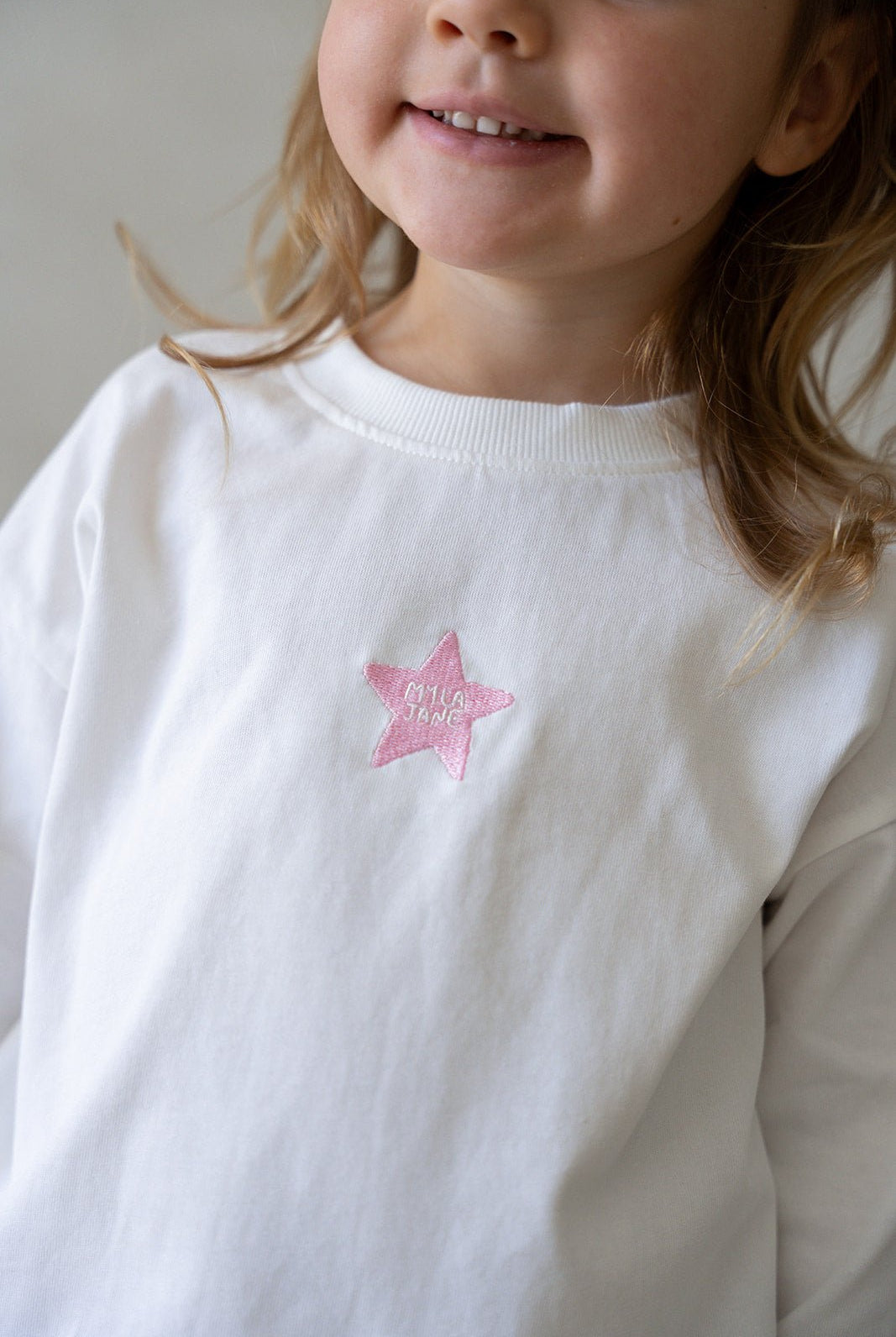 Star Long Sleeve - Candy Pink - MYLA JANE