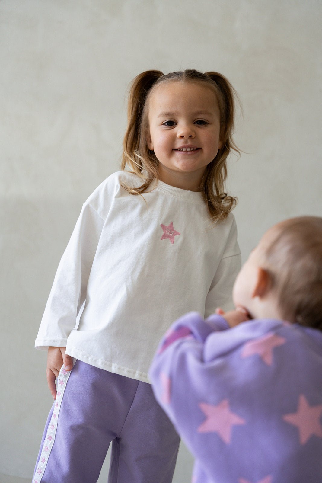 Star Long Sleeve - Candy Pink - MYLA JANE