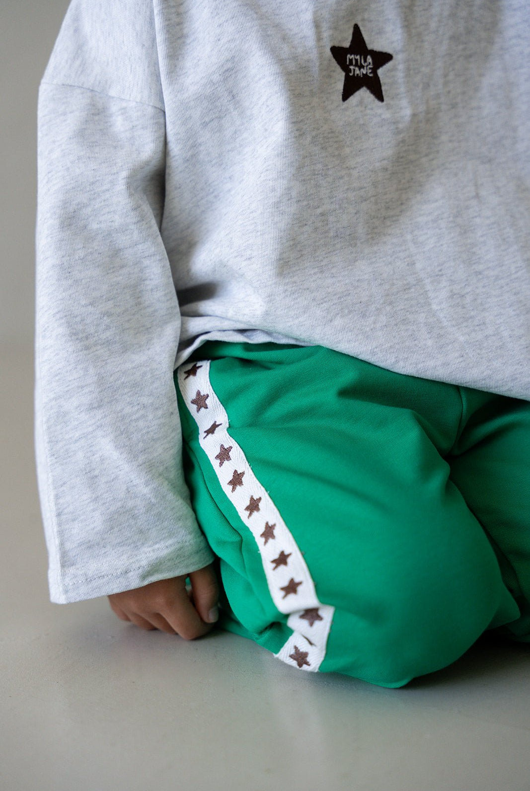 Star Pants - Emerald/Chocolate - MYLA JANE