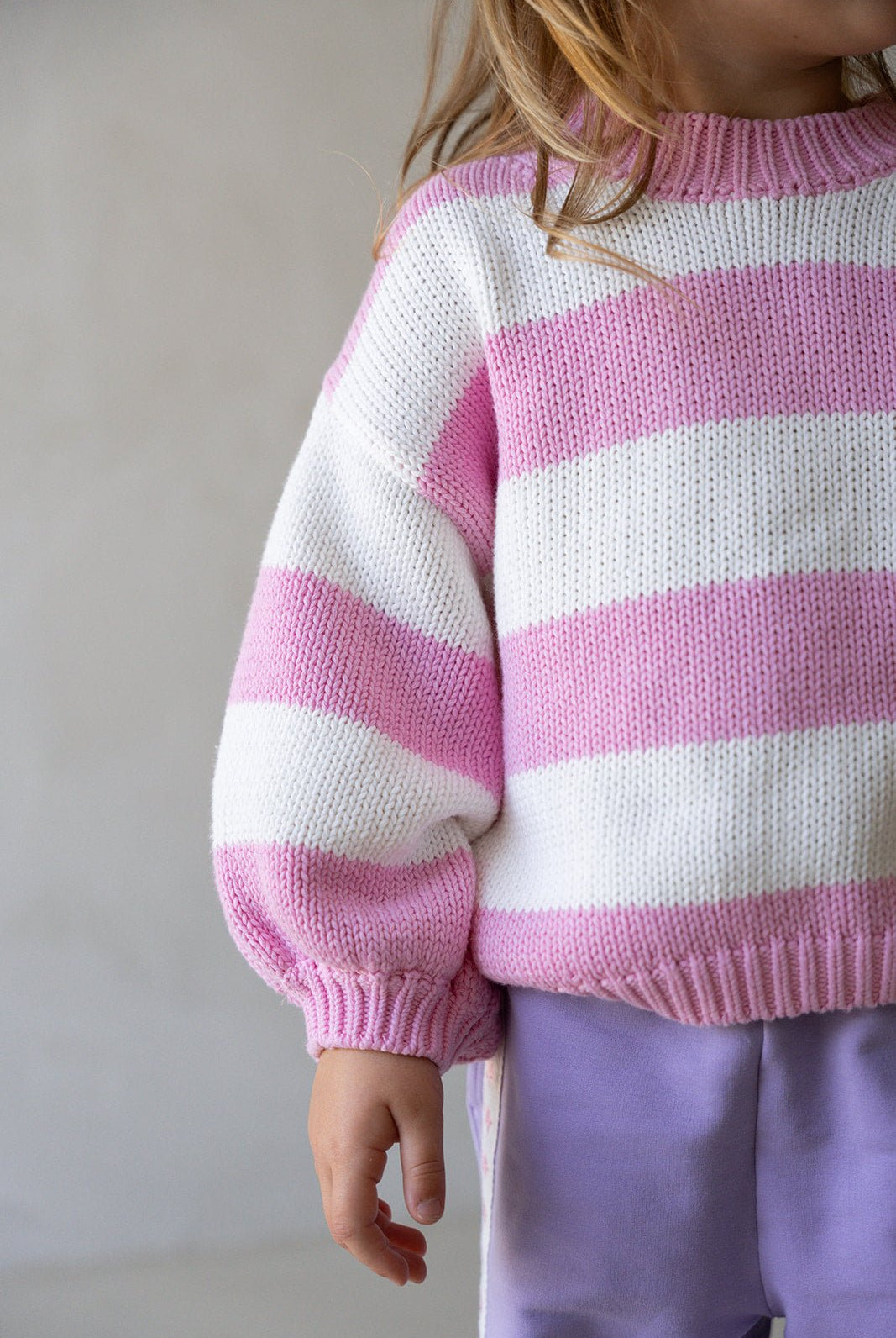 Chunky Oversized Knit Jumper - Candy Pink - MYLA JANE