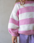 Chunky Oversized Knit Jumper - Candy Pink