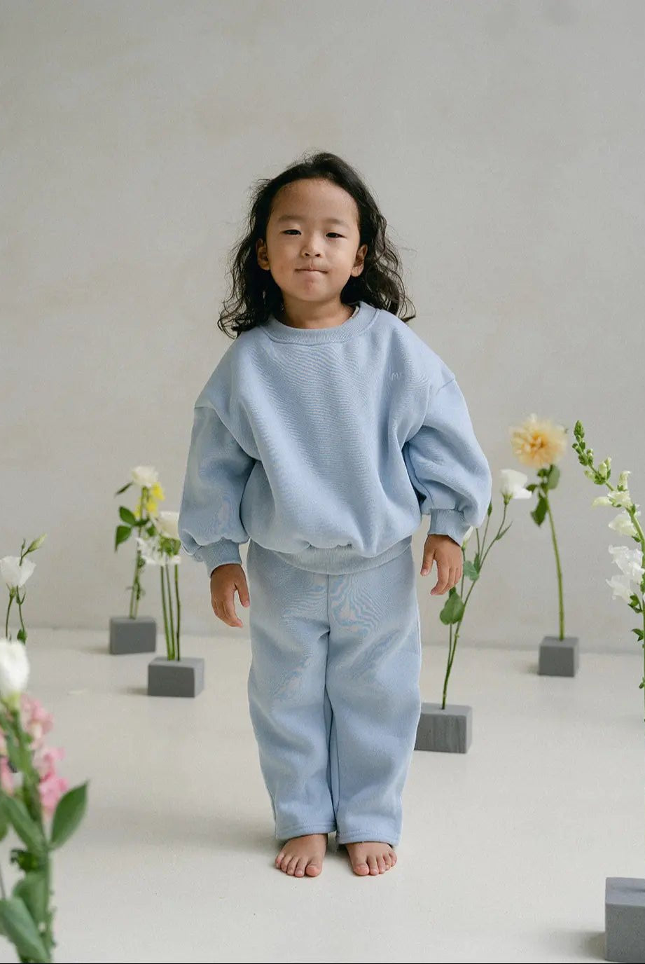 MJ Panel Tracksuit - Slate Blue - MYLA JANE