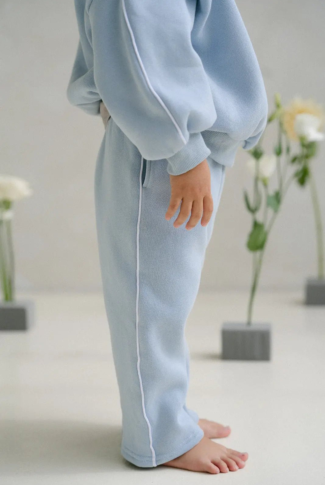 MJ Panel Tracksuit - Slate Blue - MYLA JANE