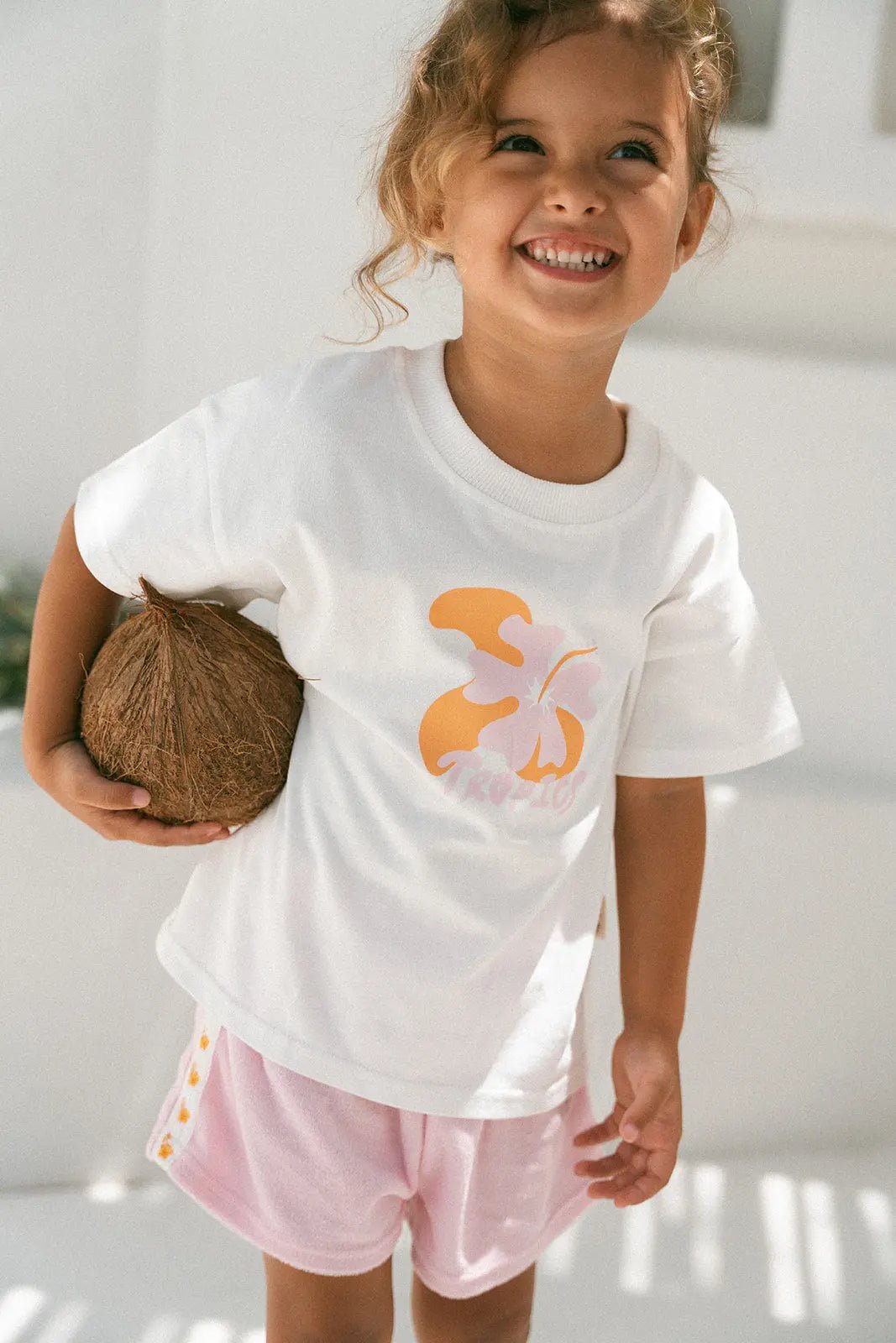 Terry Shorts - Hibiscus - MYLA JANE