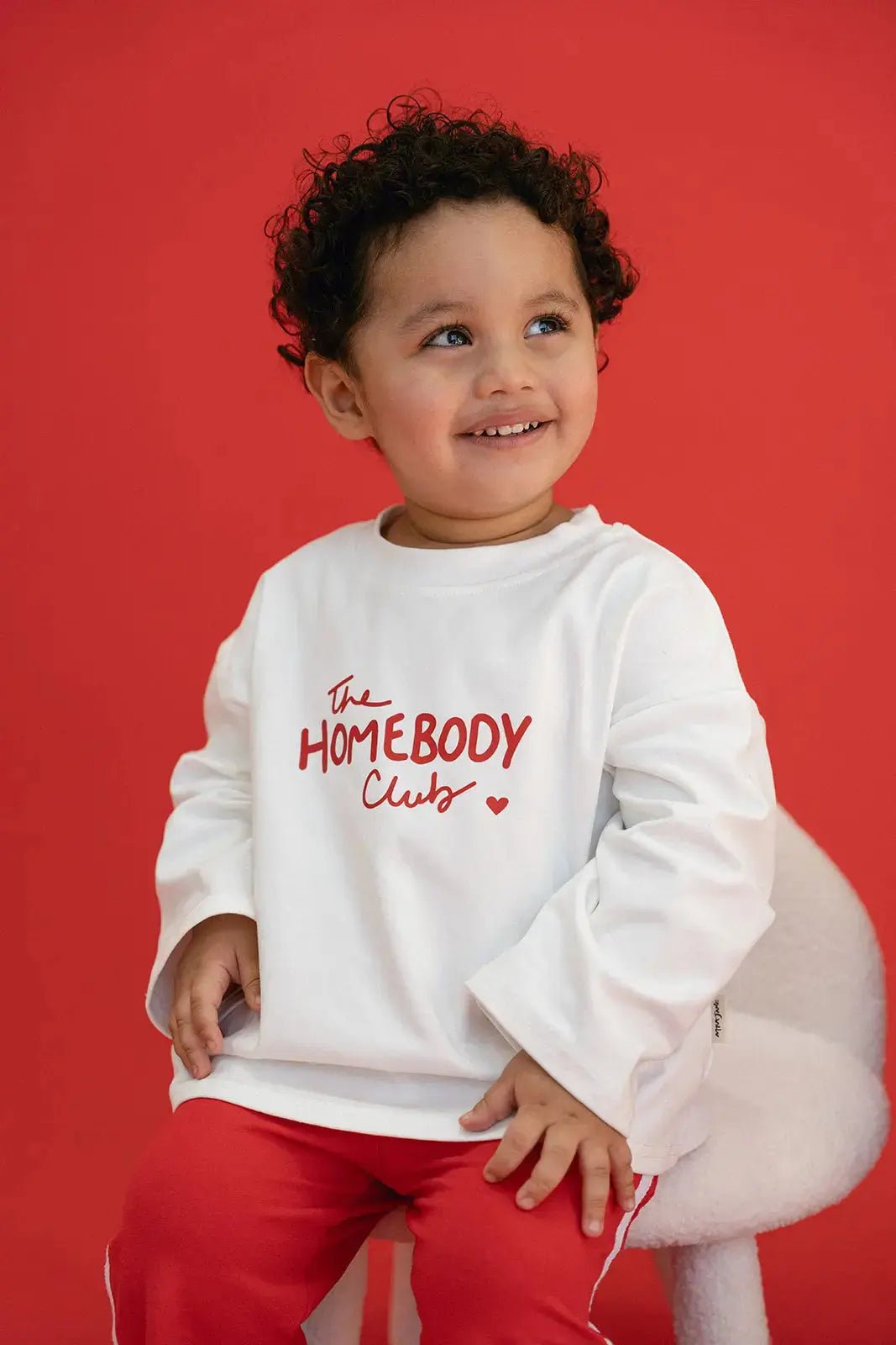 Homebody Long Sleeve - White - MYLA JANE