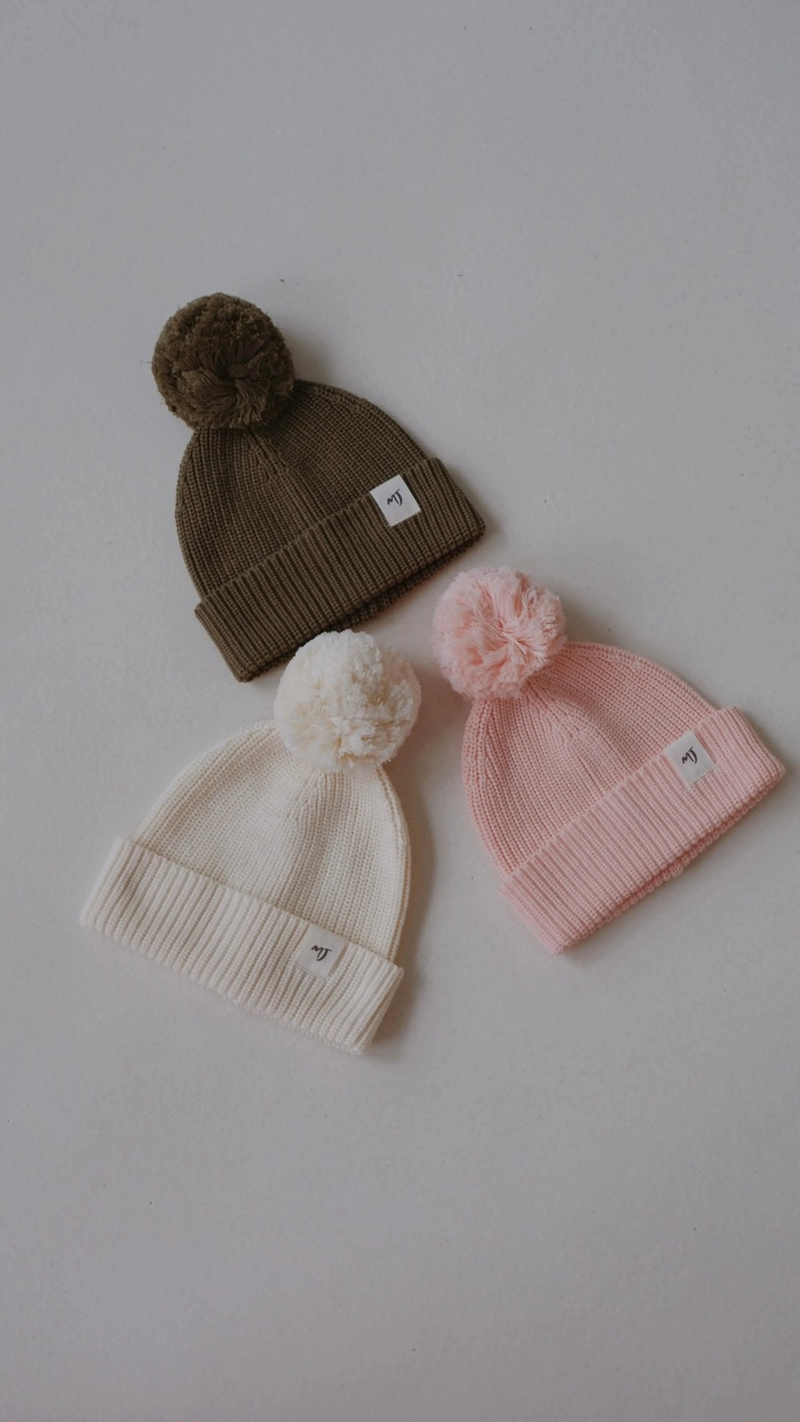 Paradiso Pom Pom Beanie - Olive - MYLA JANE