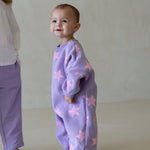 Star Romper - Lilac/Candy Pink - MYLA JANE