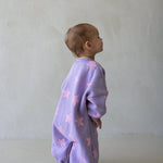 Star Romper - Lilac/Candy Pink - MYLA JANE