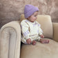 MJ Fleecey Romper - Lavender