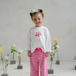 Flôwers Longsleeve - Raspberry - MYLA JANE