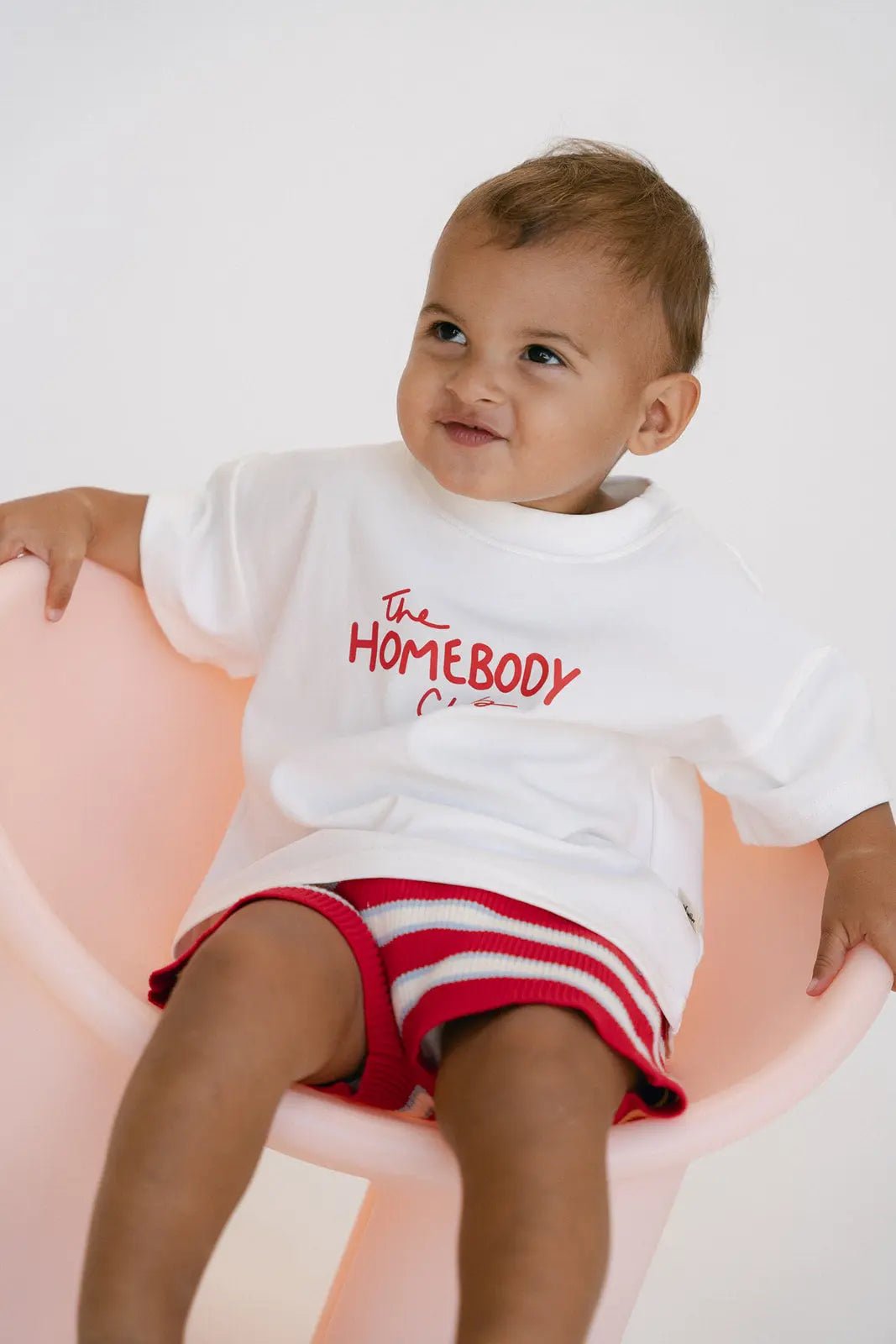 Rib Knit Shorts - Red - MYLA JANE