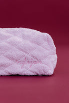 Pink Terry/Cherry Gingham Cosmetic Bag - MYLA JANE