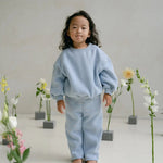 MJ Panel Tracksuit - Slate Blue - MYLA JANE