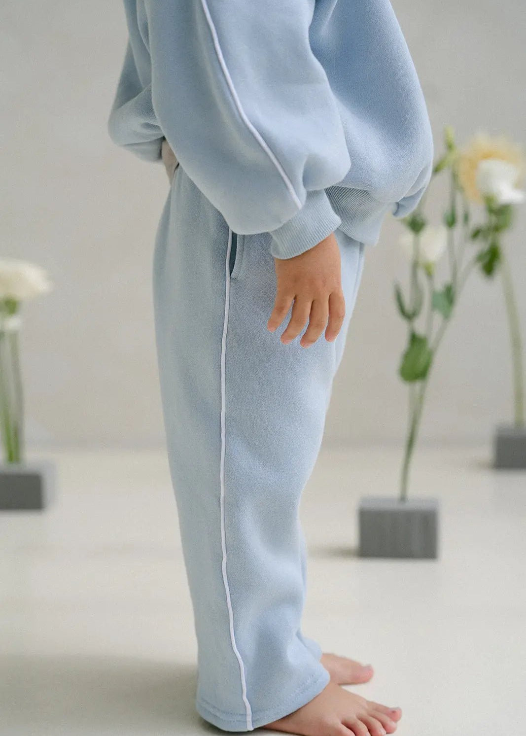 MJ Panel Tracksuit - Slate Blue - MYLA JANE