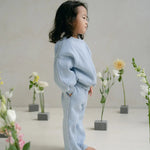 MJ Panel Tracksuit - Slate Blue - MYLA JANE