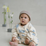 Signature MJ Romper - Slate Blue - MYLA JANE