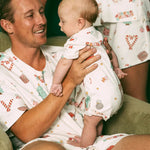 Merry & Bright - Baby Organic Cotton Romper - MYLA JANE