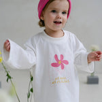 Flôwers Longsleeve - Raspberry - MYLA JANE