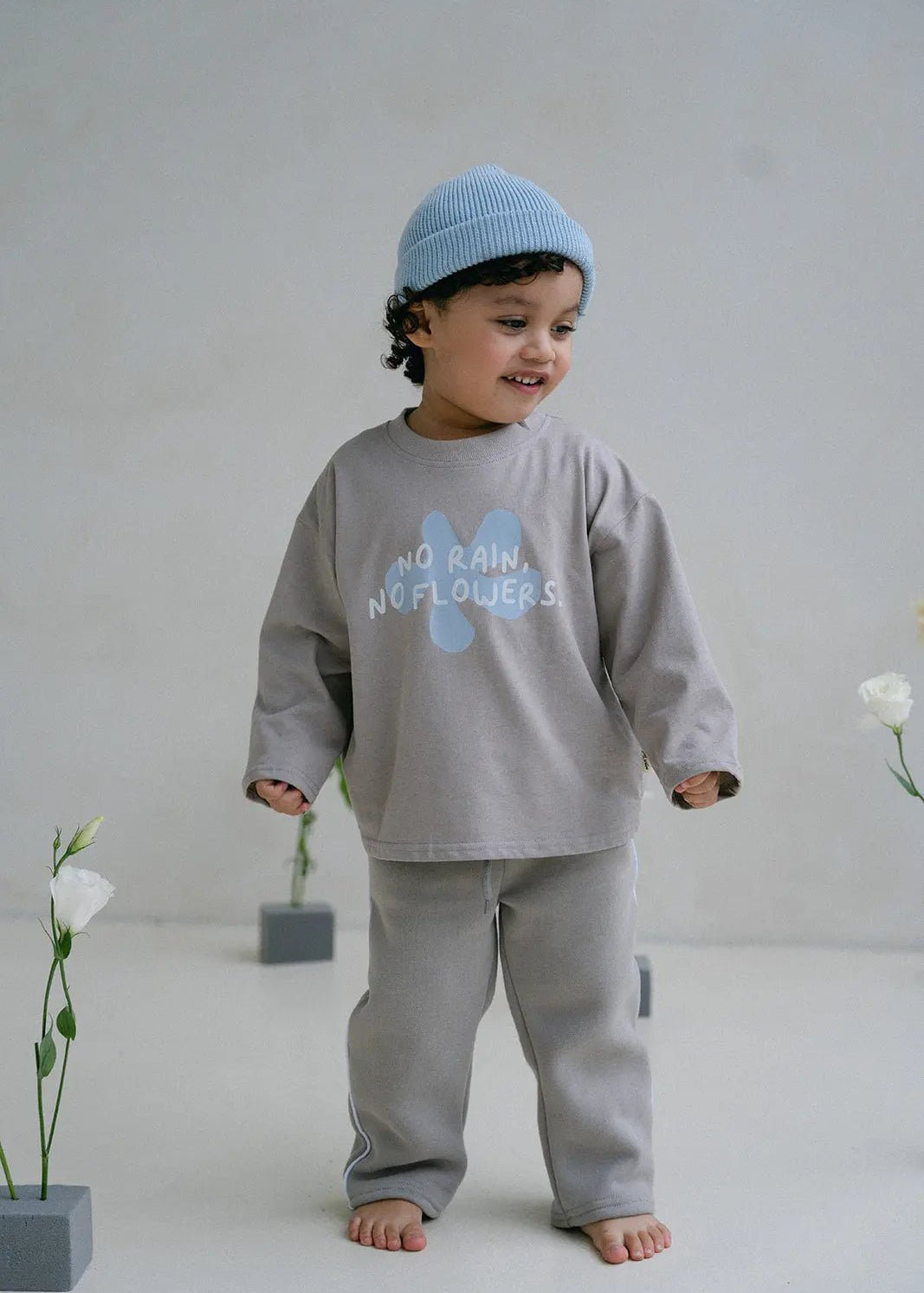 Beanie - Slate Blue - MYLA JANE