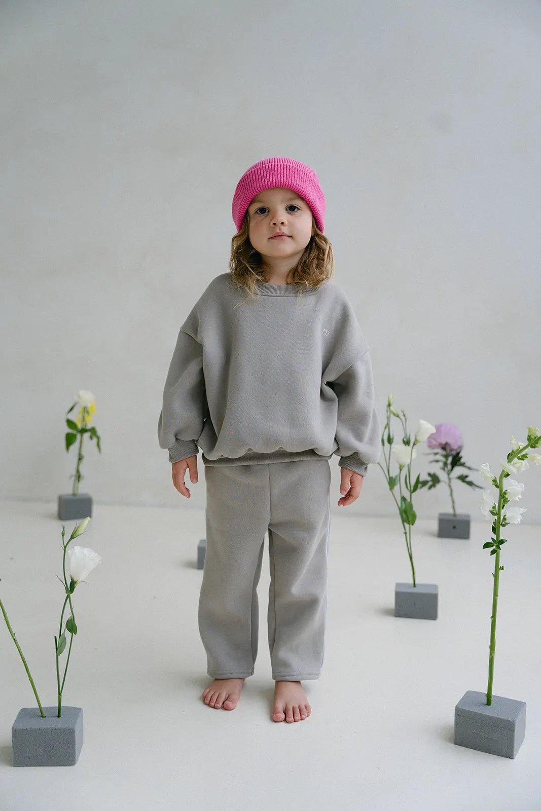 MJ Panel Tracksuit - Stone - MYLA JANE