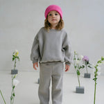 MJ Panel Tracksuit - Stone - MYLA JANE