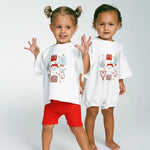 Merry & Bright - Red Bike Shorts - MYLA JANE