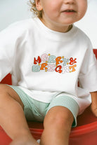 Merry & Bright - Logo Oversized Tee - MYLA JANE