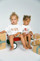 Merry & Bright - Logo Oversized Tee - MYLA JANE