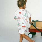 Merry & Bright - Baby Organic Cotton Romper - MYLA JANE