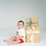 Merry & Bright - Red Bike Shorts - MYLA JANE