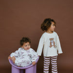 Myla Bear Longsleeve - Cream - MYLA JANE