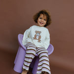Myla Bear Longsleeve - Cream - MYLA JANE
