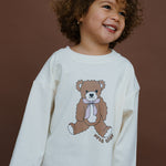 Myla Bear Longsleeve - Cream - MYLA JANE