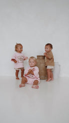 Seashell T-Shirt - Pink/Chocolate - MYLA JANE