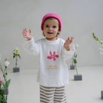 Flôwers Longsleeve - Raspberry - MYLA JANE