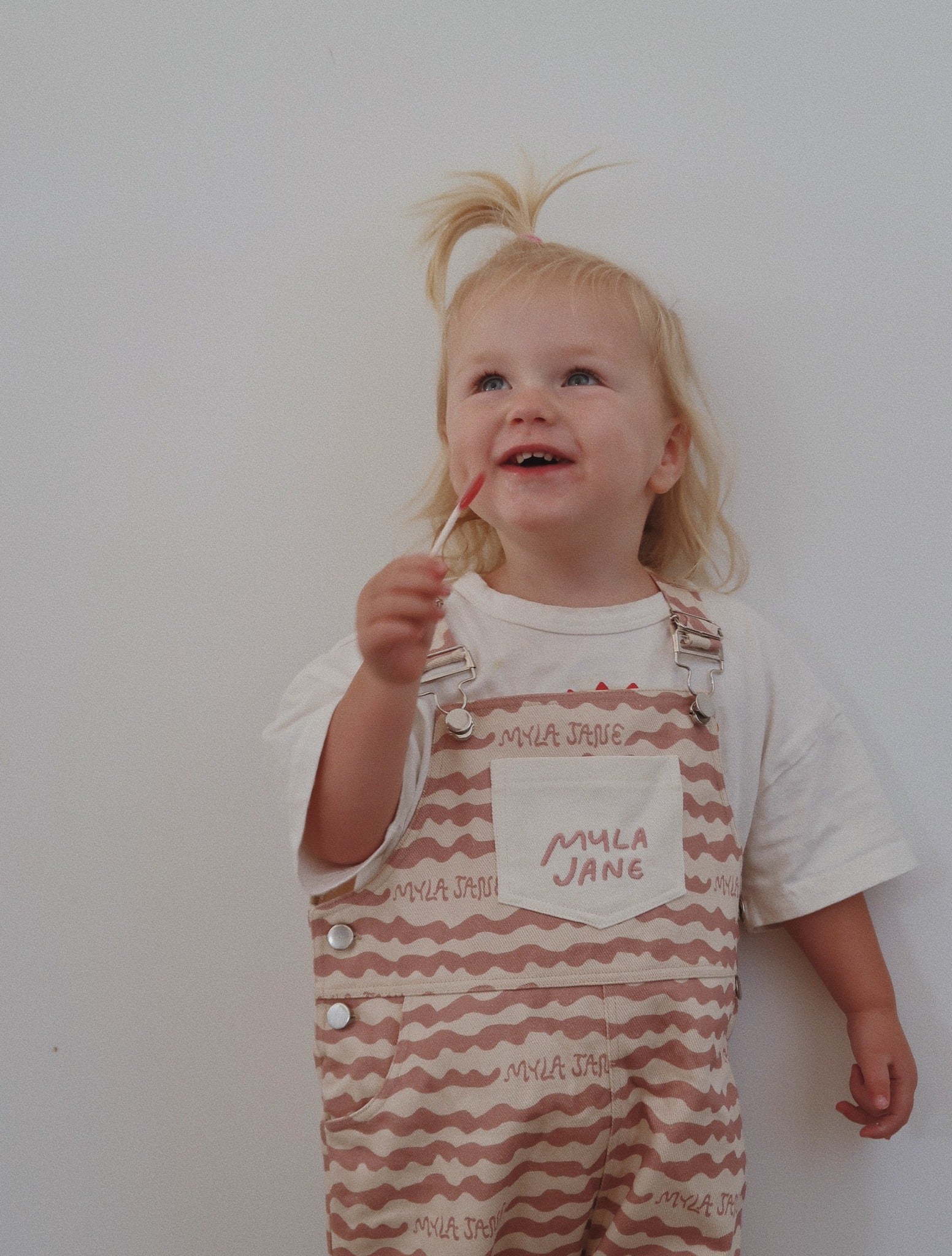 Seashell Pink Overalls MYLA JANE