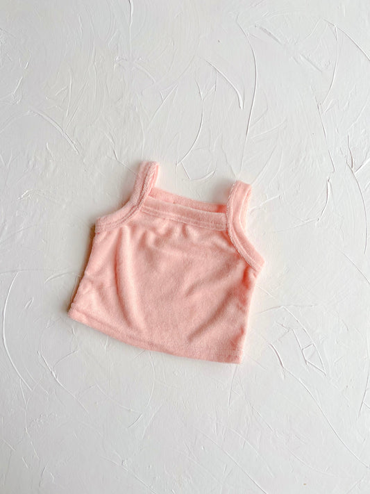 Terry Singlet - Peach