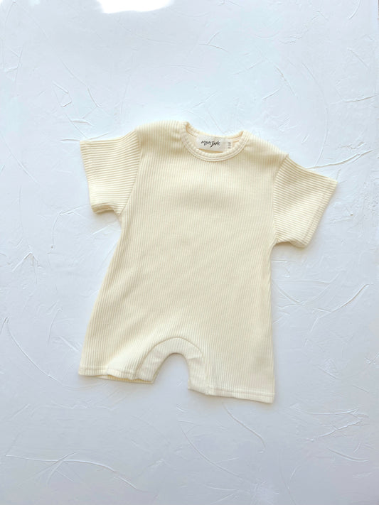 Summer Romper - Lemon